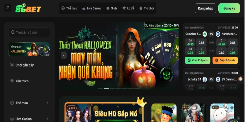 Nhà cái 86BET – Sân chơi cá cược trực tuyến hàng đầu châu Á
